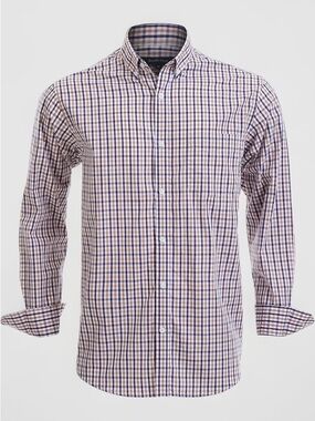 🍒 Mens Double Pump Dress Shirt - See colour and pattern on second picture